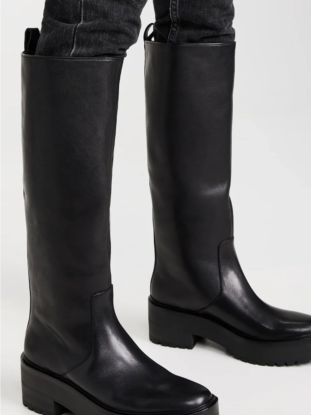 Carlee Tall Combat Boots Loeffler Randall.